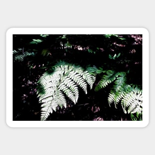 Green Bracken Sticker